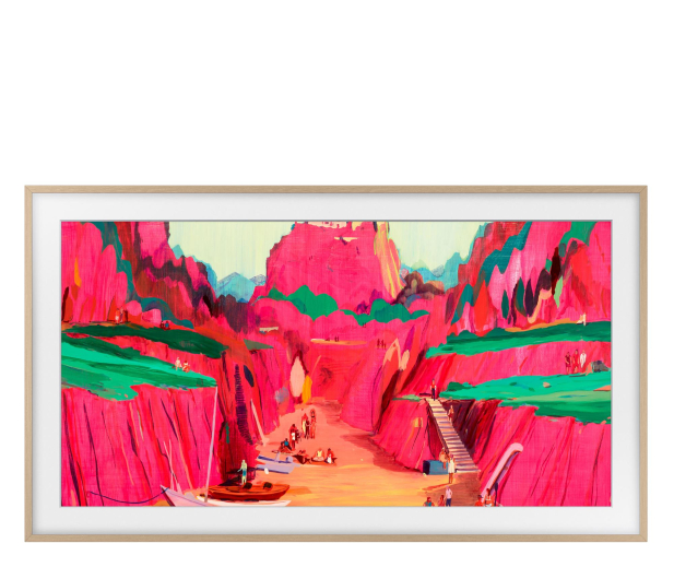 Samsung Rama Samsung VG-SCFF65TKBXC The Frame 65"  - Jasne drewno - 1484990 - zdjęcie